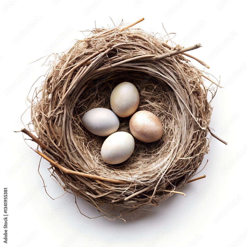 golden egg in nest