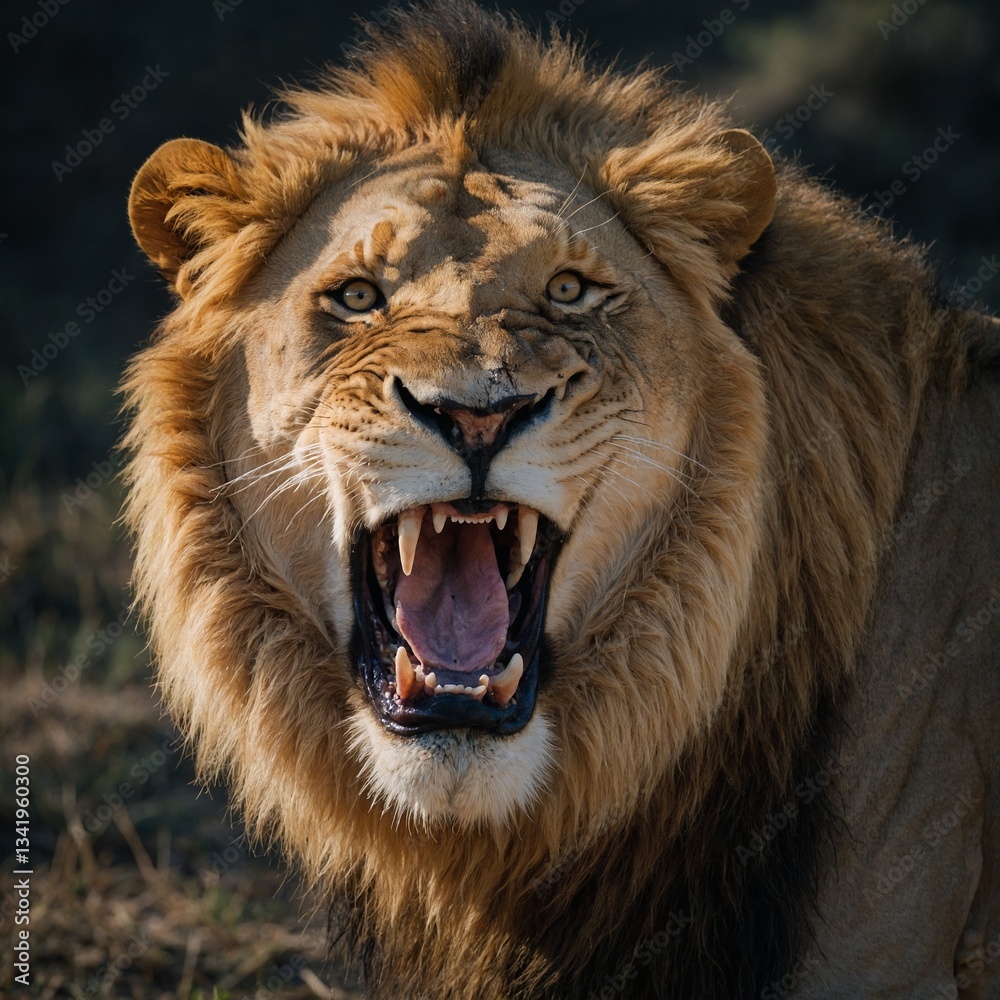 Obraz premium portrait of a lion