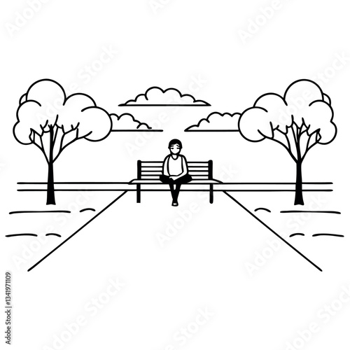 A person who enjoy lonely. 