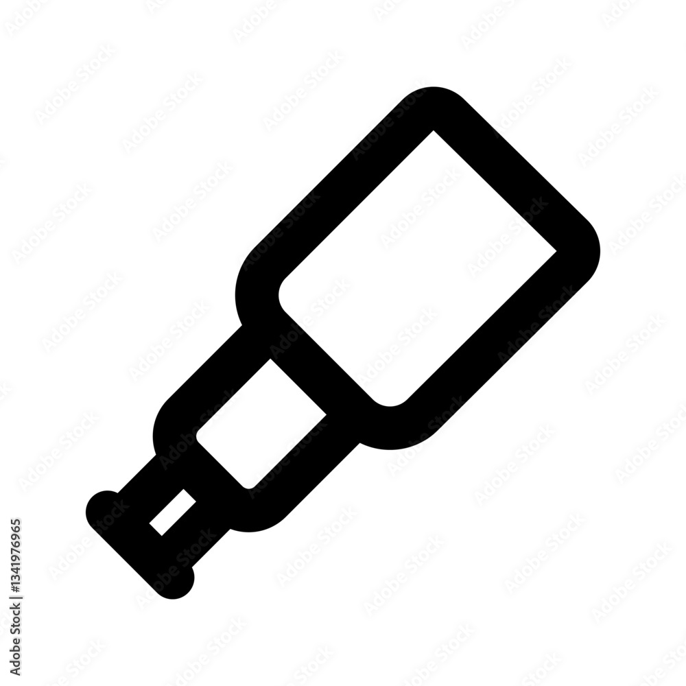 Telescope icon. sign for mobile concept and web design. vector illustration Telescope icon. sign for mobile concept and web design. vector illustration
