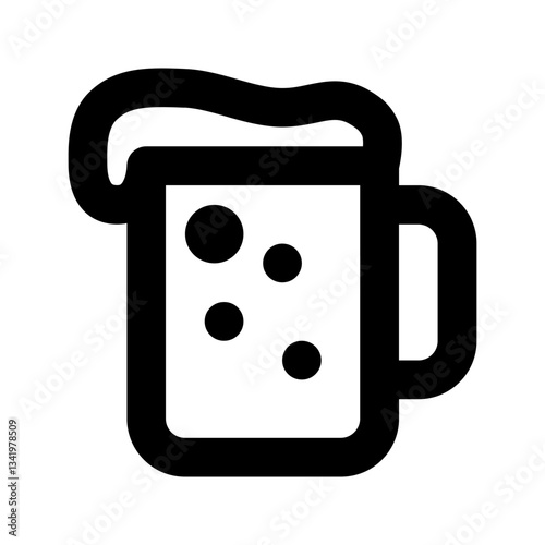 Beer Icon Isolated Beer Symbol Vector Design Illustration 