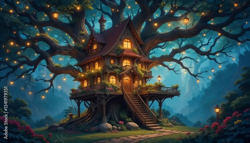 Enchanted Treehouse Fairytale Lights