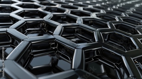 Hexagonal Nano Geometry Mimicking Carbon Nanotube Structures photo