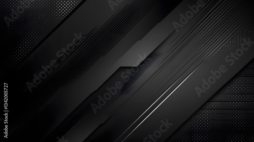 88. Elegant black background featuring angled diagonal lines and a smooth premium gradient halftone effect.