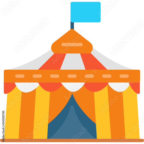 Circus tent Icon