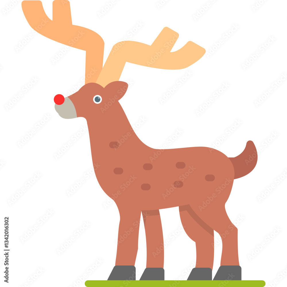 Obraz premium Reindeer Icon