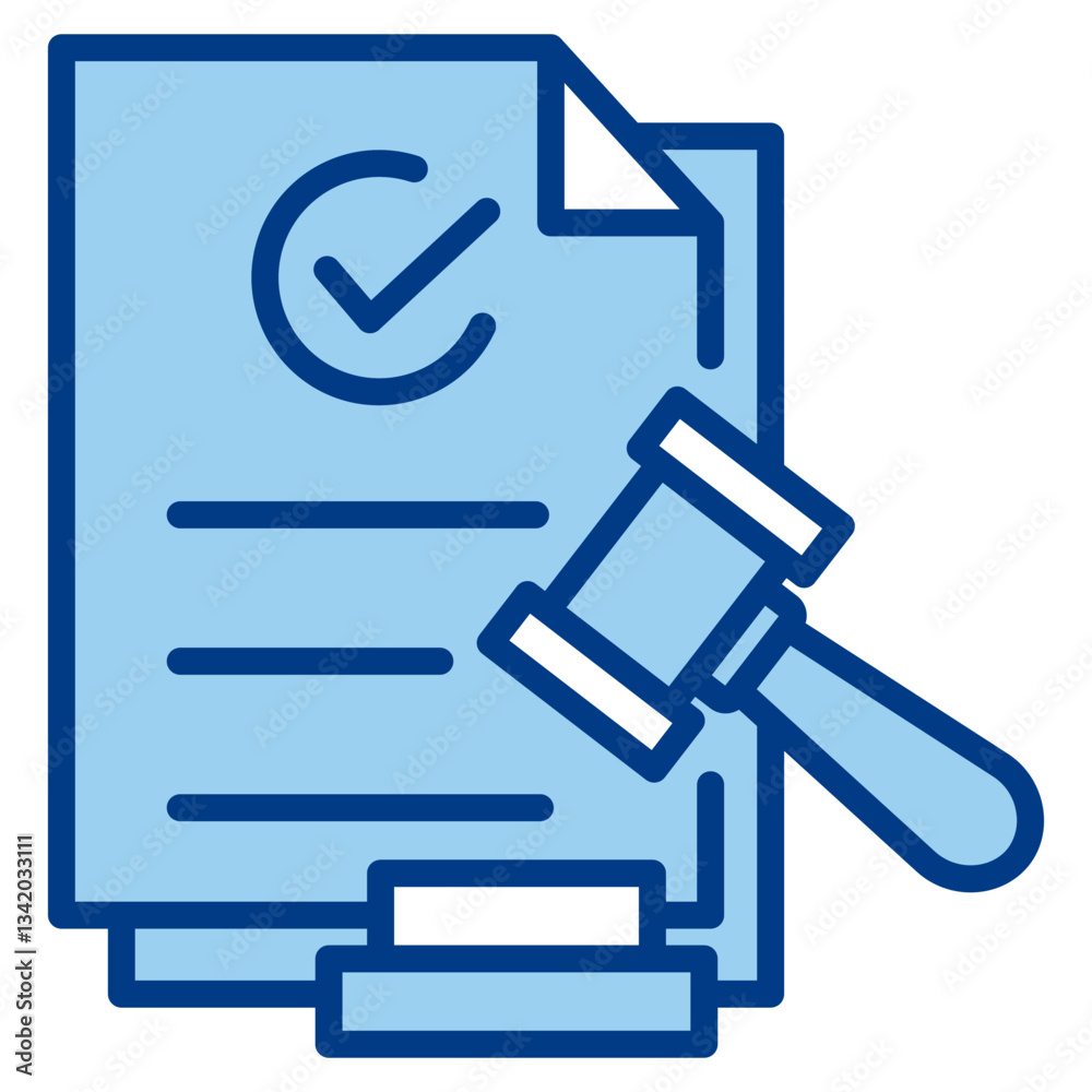 Legal Icon Single Vector Collection Legal Icon Single Vector Collection