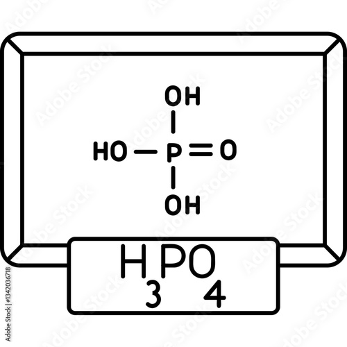 Phosphoric Acid Icon