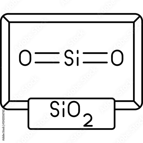 Silicon Dioxide Icon