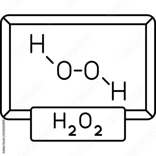 Hydrogen Peroxide Icon