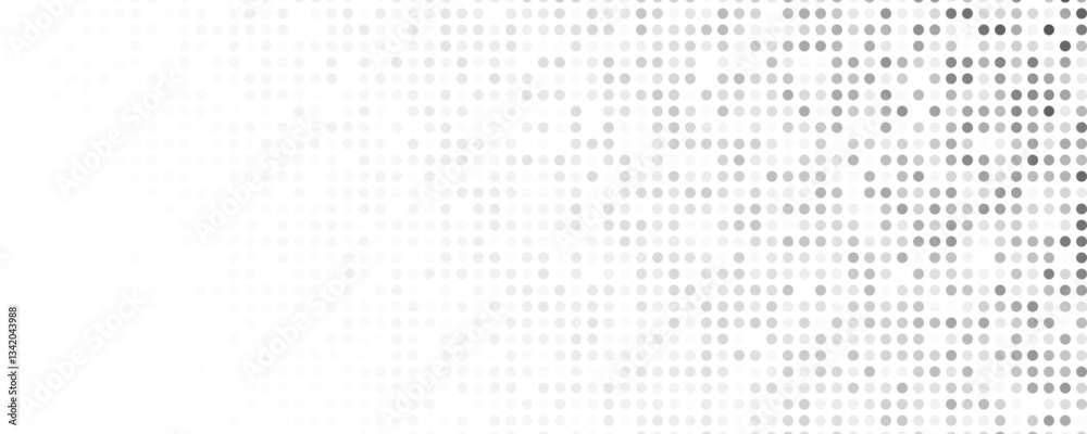 Monochrome halftone background with dots Monochrome halftone background with dots