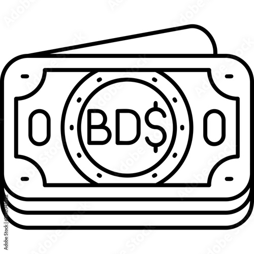 Bermudian Dollar Icon