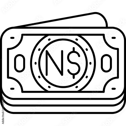 Namibian Dollar Icon