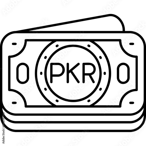 Pakistani Rupee Icon