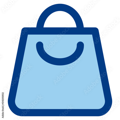 Shopping Bag Icon Single Vector Collection 