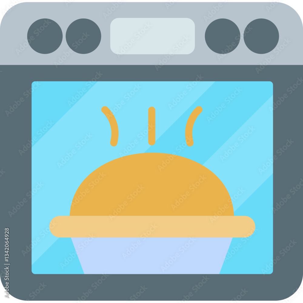 Fototapeta premium Oven Icon