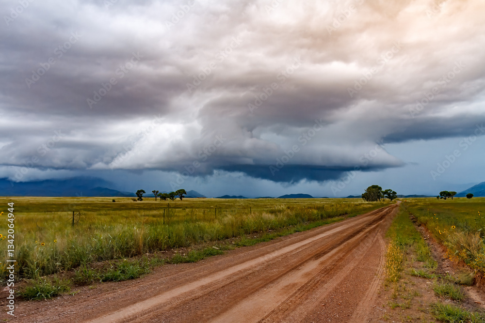 Fototapeta premium Looming Thunderstorm