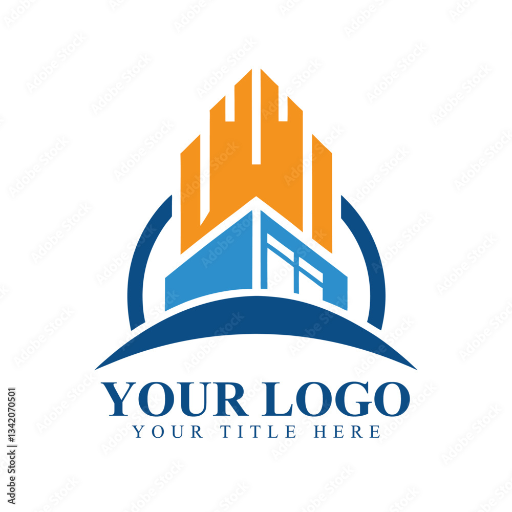 Obraz premium Real Estate Vector Logo Design