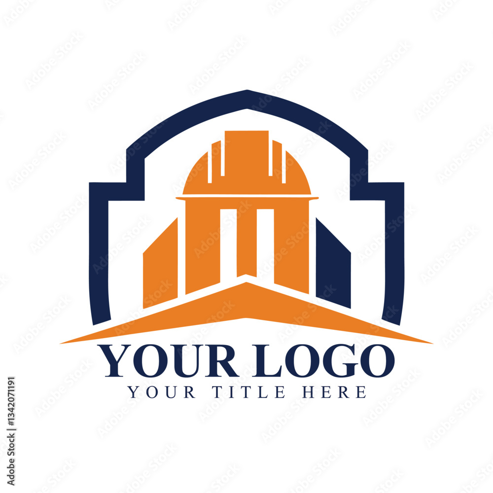 Fototapeta premium Real Estate Vector Logo Design