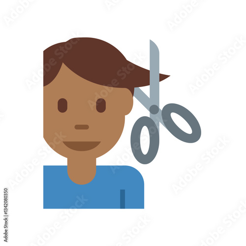 Person Getting Haircut
