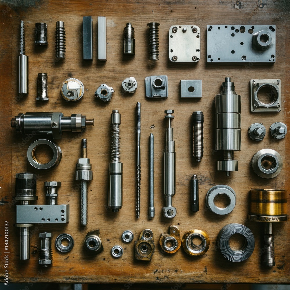Precision Engineering: A Collection of Metal Parts Precision Engineering: A Collection of Metal Parts