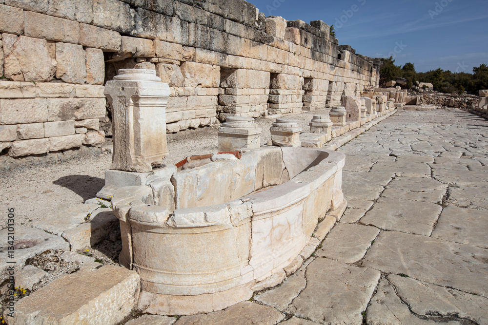 Kibyra Ancient City, also known as the City of Gladiators, Burdur - Turkey