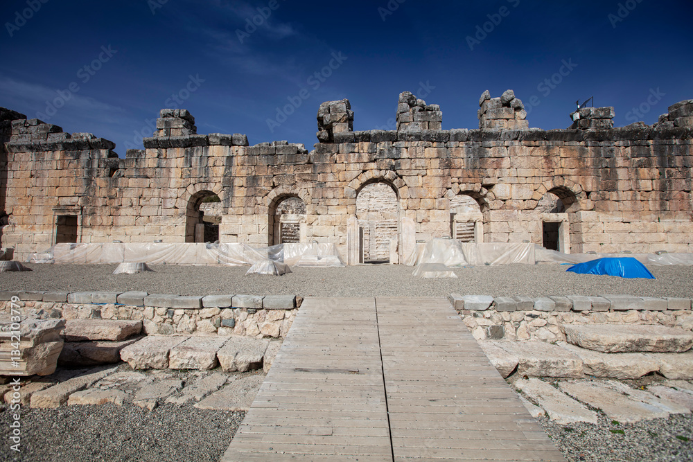 Fototapeta premium Kibyra Ancient City, also known as the City of Gladiators, Burdur - Turkey