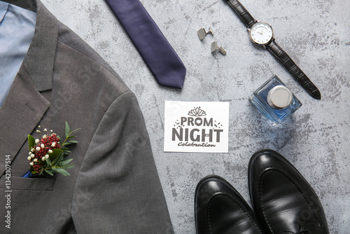 Paper sheet with text PROM ...