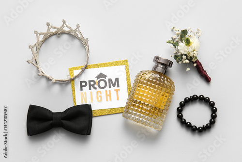 Paper sheet with text PROM ...