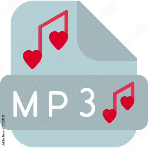 Mp3 music file Icon