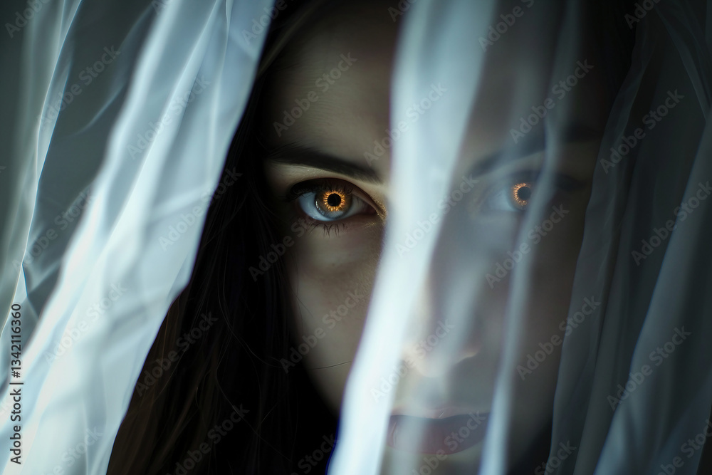 Mysterious hooded figure standing in a dark alley at night, creating an eerie and suspenseful atmosphere – generative AI Mysterious hooded figure standing in a dark alley at night, creating an eerie and suspenseful atmosphere – generative AI