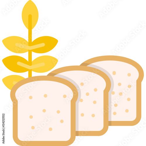 Whole wheat bread Icon