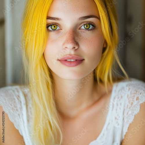 künstlische, künstliche, haare, farbe, blond, billig, grufftoie, rebellsich, othic, frau, schönheit, haar, blond, gesicht, blond, gestalten, leitbild, auge, person, lippen, close up, make-up, make-up,