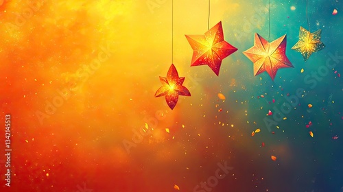 Bright background design for Makar Sankranti festival celebration