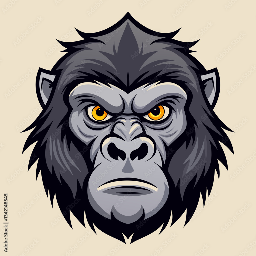 Fototapeta premium Gorilla head