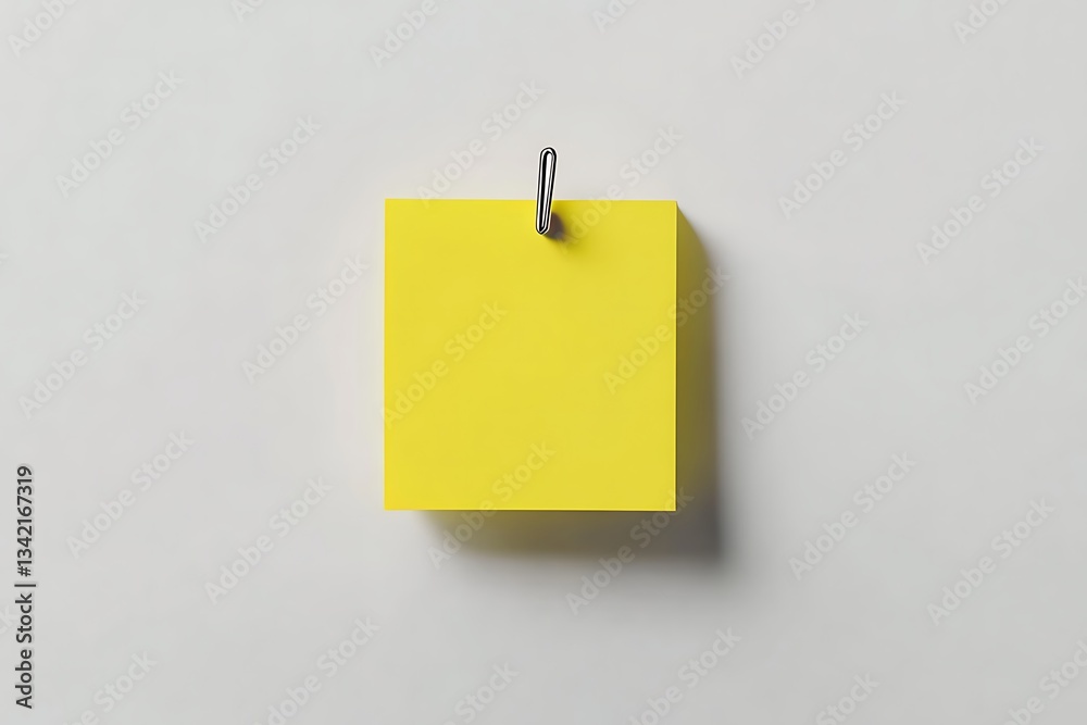 a simple and eye-catching image of a bright yellow sticky note pinned to a surface a simple and eye-catching image of a bright yellow sticky note pinned to a surface