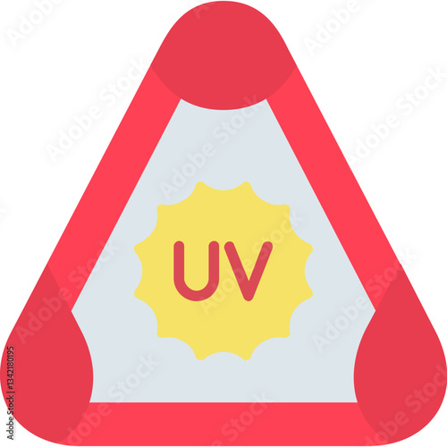 Uv radiation Icon