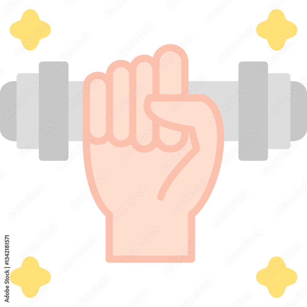Obraz premium Dumbbell Icon