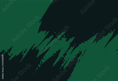 Grunge texture. Distress green rough trace. Noise dirty grunge texture. Authentic artistic surface. Vector illustration.