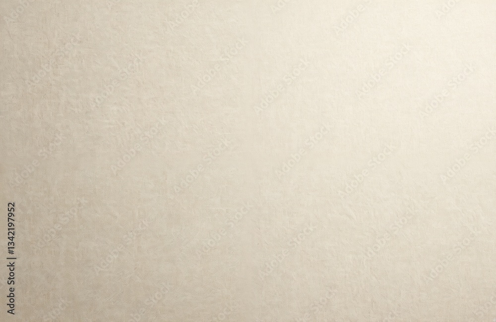 Fototapeta premium Sophisticated close-up of linen paper texture with subtle woven pattern. Beige color, blank space. Ideal for high-end stationery, print material design, elegant background, luxury, natural look.