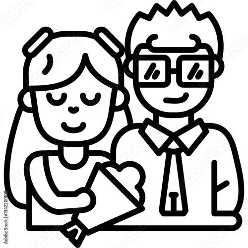 Love Icon Vector Element