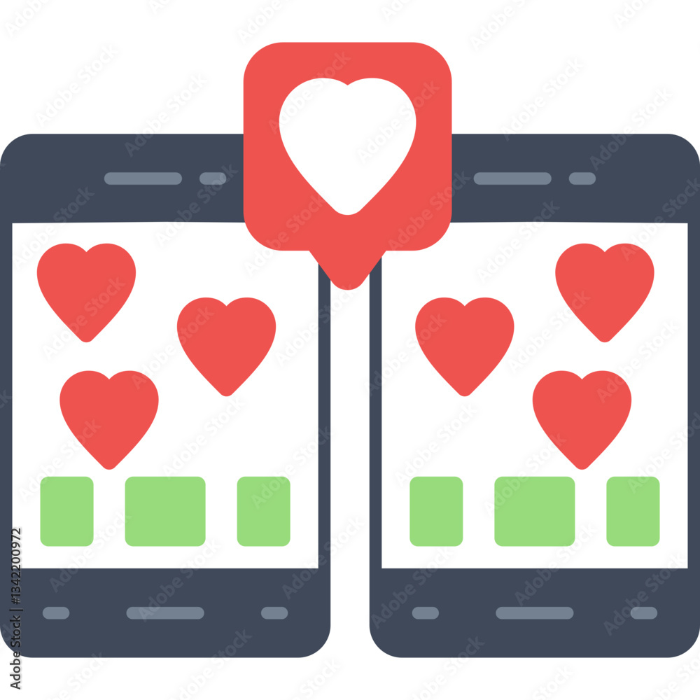 Heart Icon Vector Element Heart Icon Vector Element