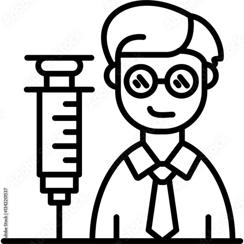 Experimentation Icon Vector Element