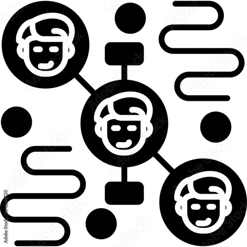 Bioengineering Icon Vector Element