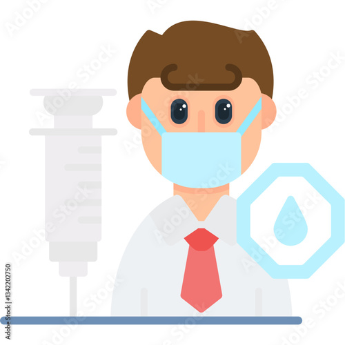 Experimentation Icon Vector Element