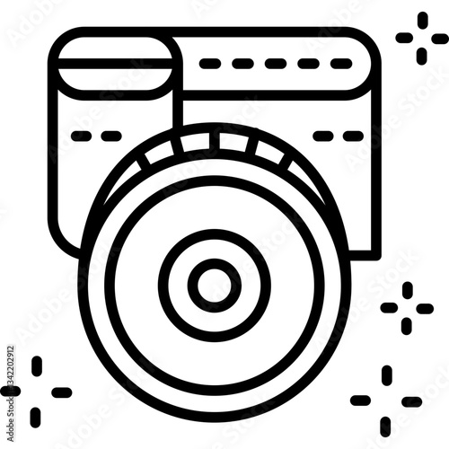 Camera Icon Vector Element
