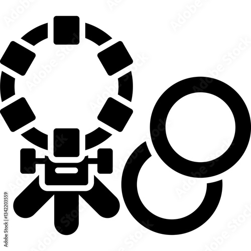 Light Icon Vector Element