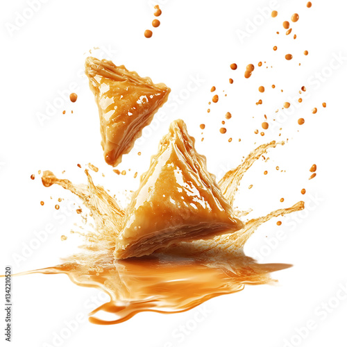 Delicious Baklava Pastry Image