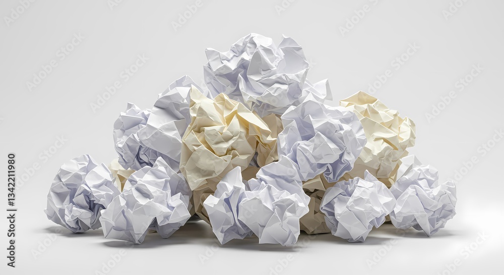 Pile of Crumpled Paper Pile of Crumpled Paper