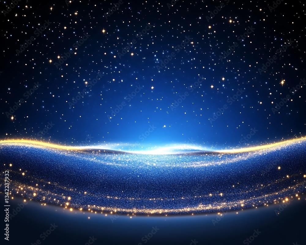 Obraz premium Cosmic Energy Flow.